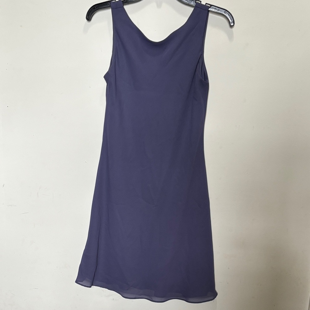 Alyn Paige Purple Sleeveless Dress